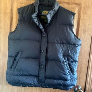 Cabela's Black Outdoor Vest